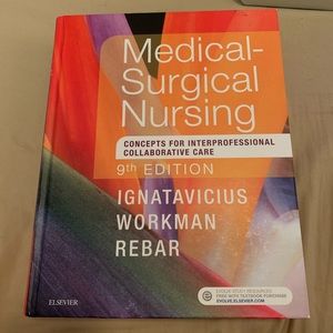 Medical Surgical Nursing textbook 9th edition